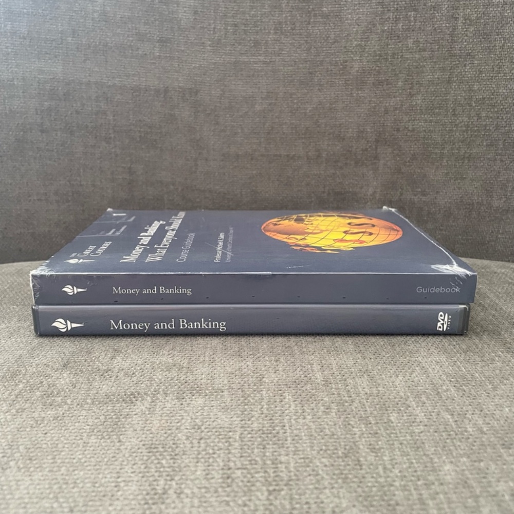 Great‎ Courses Money & Banking Prof Salemi DVD + Guidebook New SEALED - Picture 3 of 3